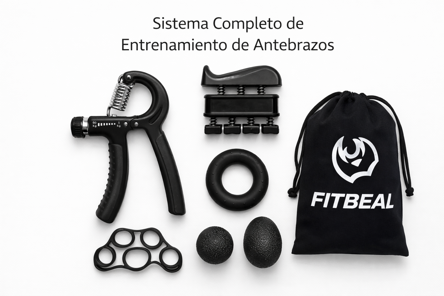 KIT DE ENTRENAMIENTO DE ANTEBRAZOS 5 EN 1