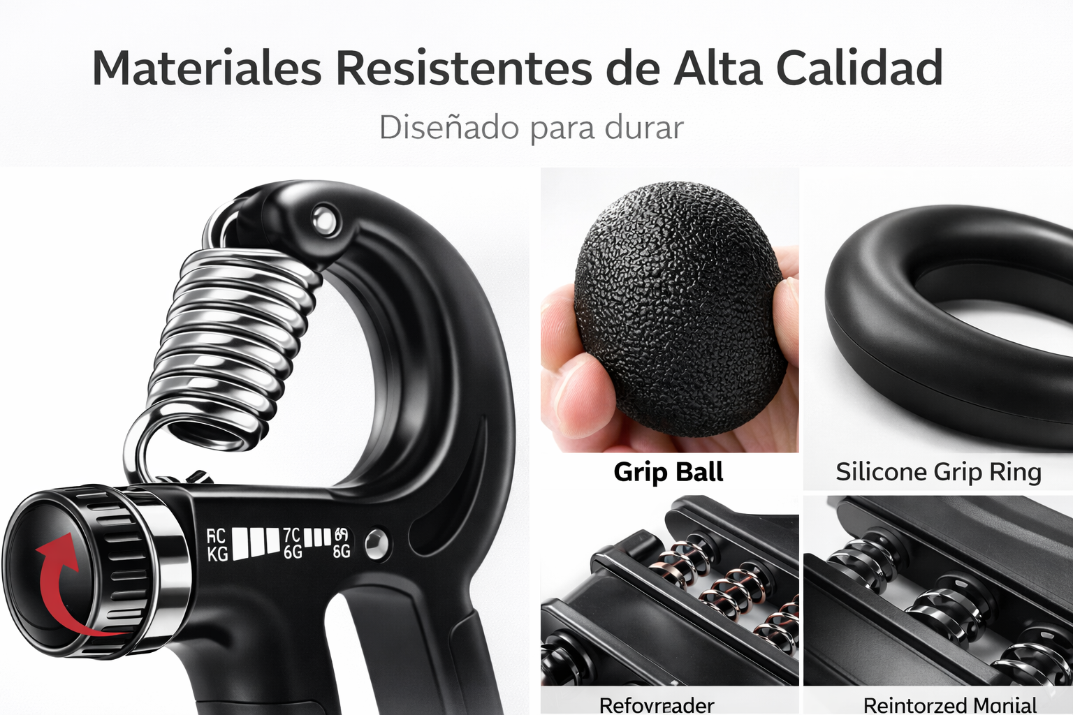 KIT DE ENTRENAMIENTO DE ANTEBRAZOS 5 EN 1